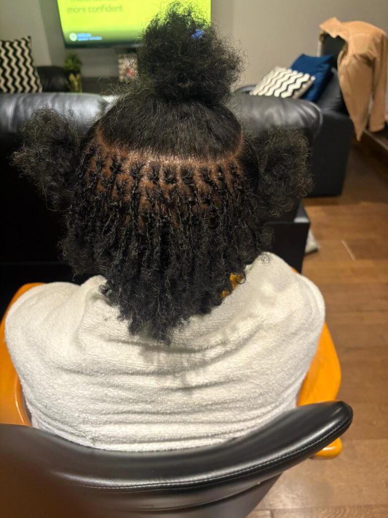 Starter sister locs Toronto services by LOC IN WITH CHINDO