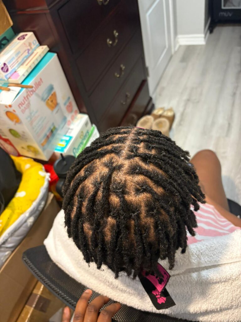 Professional crochet starter locs in Toronto by Chindo Locs